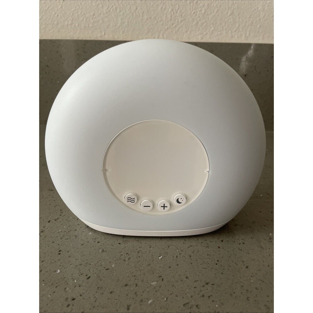 Moon Glow Alarm Table Clock with Color Changing Light - Capello tested no cable